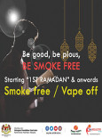 Ramadan - Smoke Free and Vape Off